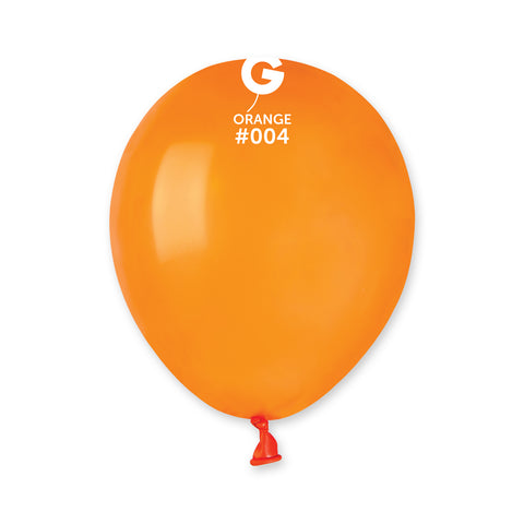 Globo 5" A50 Naranja "Orange 004" 100uds Globo 5" A50 Naranja "Orange 004" 100uds