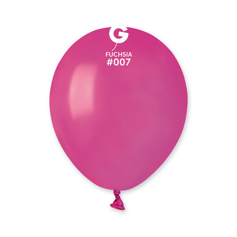 Globo 5" A50 Fucsia "Fuchsia 007" 100uds Globo 5" A50 Fucsia "Fuchsia 007" 100uds