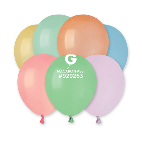 Globo 5" A50 Macaron 100uds Globo 5" A50 Macaron 100uds