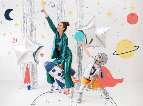 Globo de aluminio Estrella, 70cm, oro Globo de aluminio Estrella, 70cm, oro