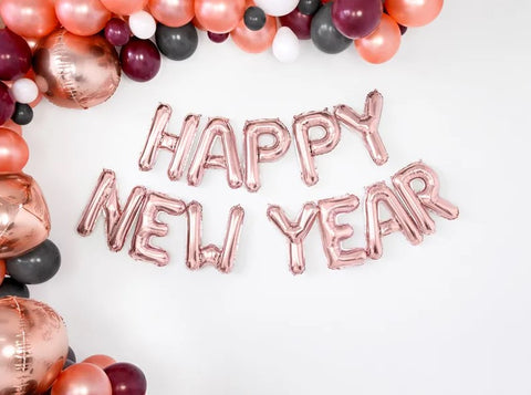 Globo de foil letra H Oro Rosa Globo de foil letra H Oro Rosa