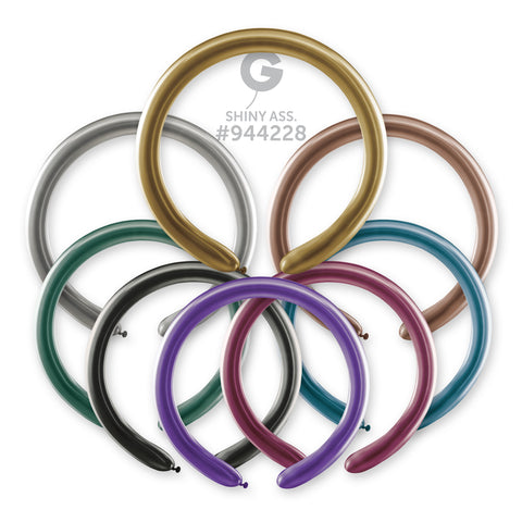 Globo Moldeable 2" DB4 Surtido "Latex Shiny ASS. 944228" 50uds Globo Moldeable 2" DB4 Surtido "Latex Shiny ASS. 944228" 50uds