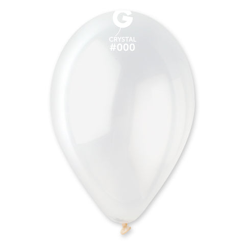 Globo 12" G110 Crystal "Crystal 000" 100uds Globo 12" G110 Crystal "Crystal 000" 100uds