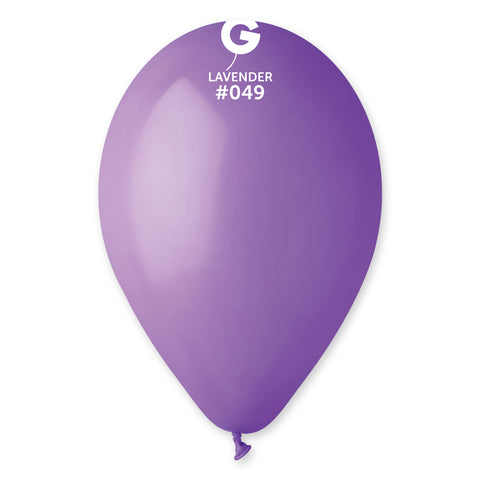 Globo 12" G110 Lavanda "Lavanda 049" 100pcs Globo 12" G110 Lavanda "Lavanda 049" 100pcs