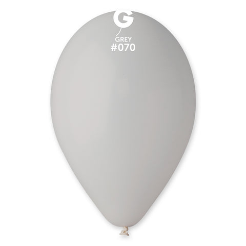 Globo 12" G110 Gris "Gris 070" 100pcs Globo 12" G110 Gris "Gris 070" 100pcs