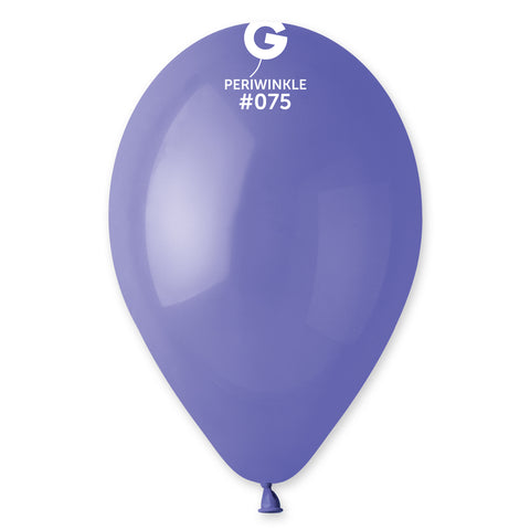 Globo 12" G110 "Periwinkle 075" 100pcs Globo 12" G110 "Periwinkle 075" 100pcs