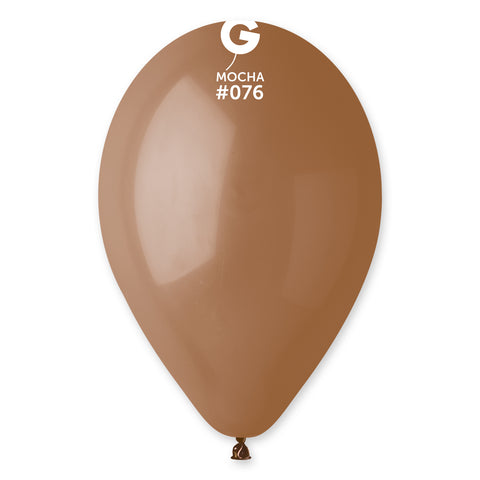 Globo 12" G110 Moca "Moca 076" 100pcs Globo 12" G110 Moca "Moca 076" 100pcs