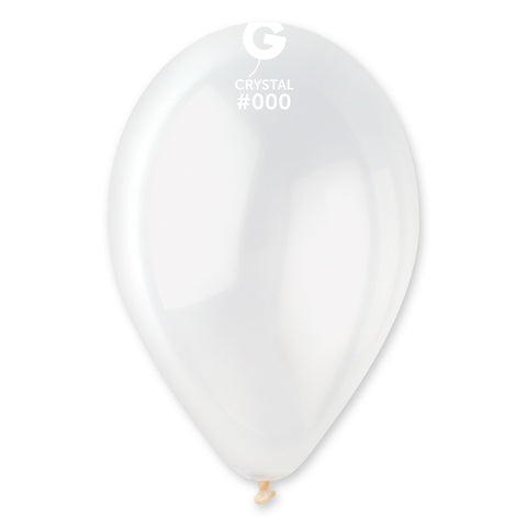 Globo 13" G120 Transparente "Crystal 000" 100uds Globo 13" G120 Transparente "Crystal 000" 100uds