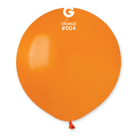 Globo 19" G150 Naranja "Orange 004" 50uds Globo 19" G150 Naranja "Orange 004" 50uds