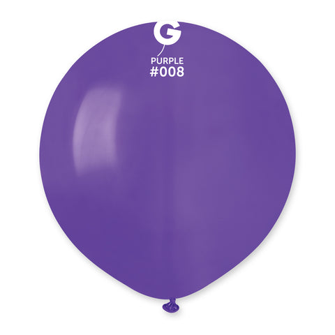 Globo 19" G150 Púrpura "Purple 008" 50uds Globo 19" G150 Púrpura "Purple 008" 50uds