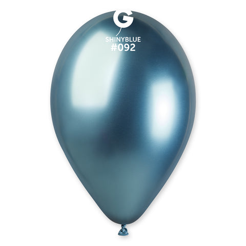 Globo 13" GB120 Azul "Shiny Blue" 50pz #092" 50pcs Globo 13" GB120 Azul "Shiny Blue" 50pz #092" 50pcs