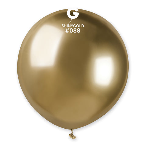 Globo 19" GB150 Dorado "Latex Shiny Gold #088" 25uds Globo 19" GB150 Dorado "Latex Shiny Gold #088" 25uds