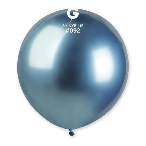 Globo 19" GB150 Azul Brillante "Latex Shiny Blue #092" 25uds Globo 19" GB150 Azul Brillante "Latex Shiny Blue #092" 25uds