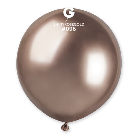 Globo 19" GB150 Rosa Dorado "Latex Shiny Rose Gold #093" 25uds Globo 19" GB150 Rosa Dorado "Latex Shiny Rose Gold #093" 25uds