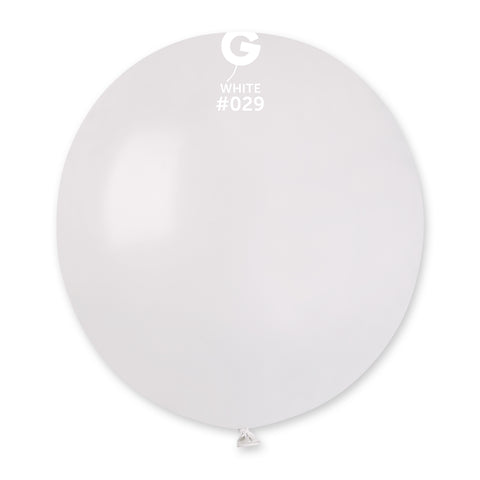 Globo 19” GM150 Blanco "White 029” 50uds Globo 19” GM150 Blanco "White 029” 50uds