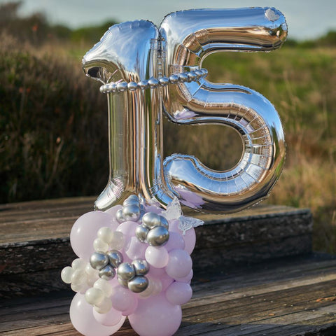 Bouquet Maxi Plata y Lila Bouquet Maxi Plata y Lila