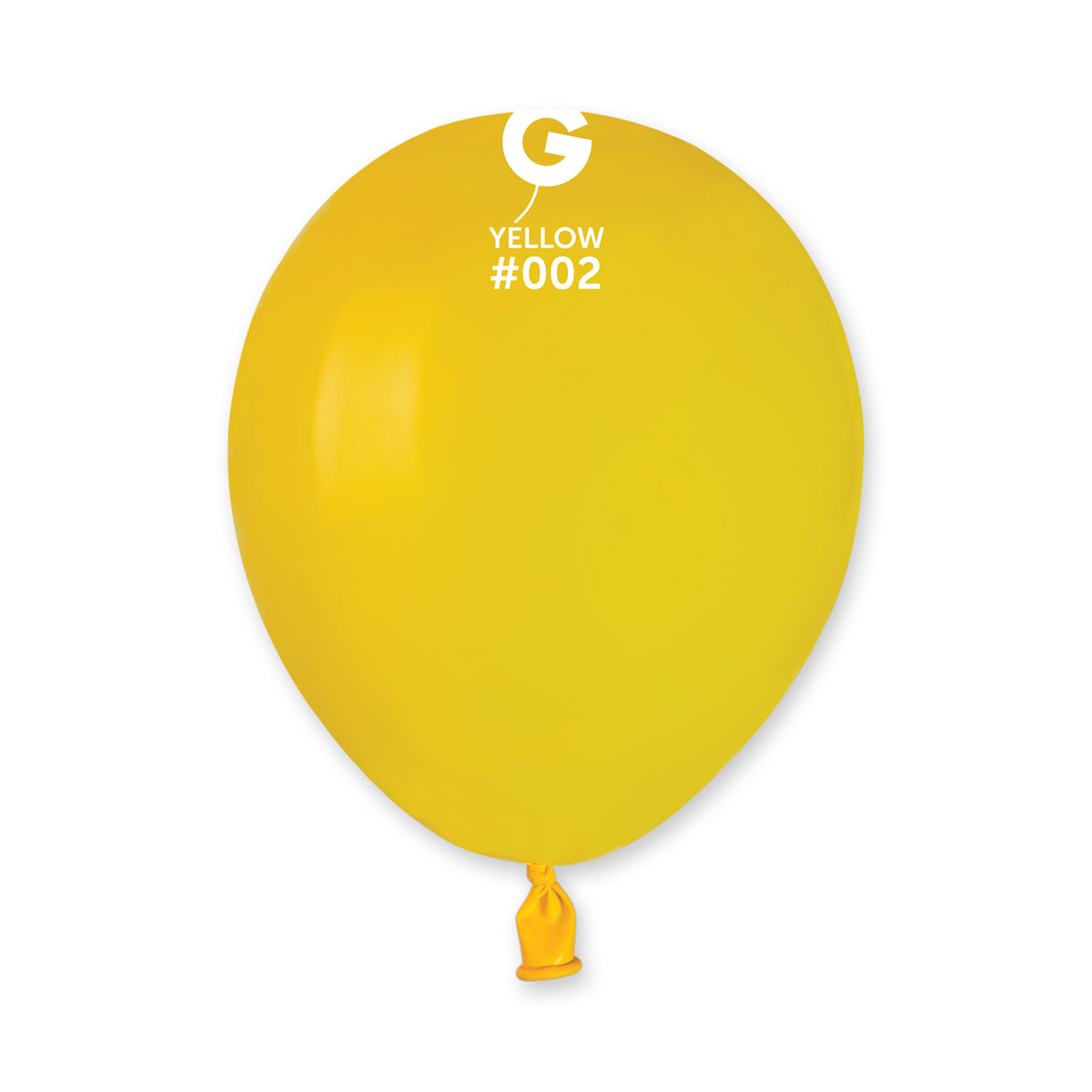 Globo 5" A50 Amarillo "Yellow 002" 100uds