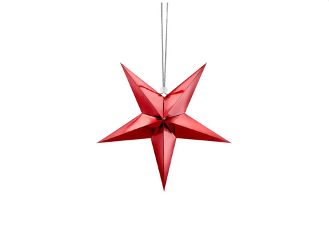 Estrella de papel, 30cm