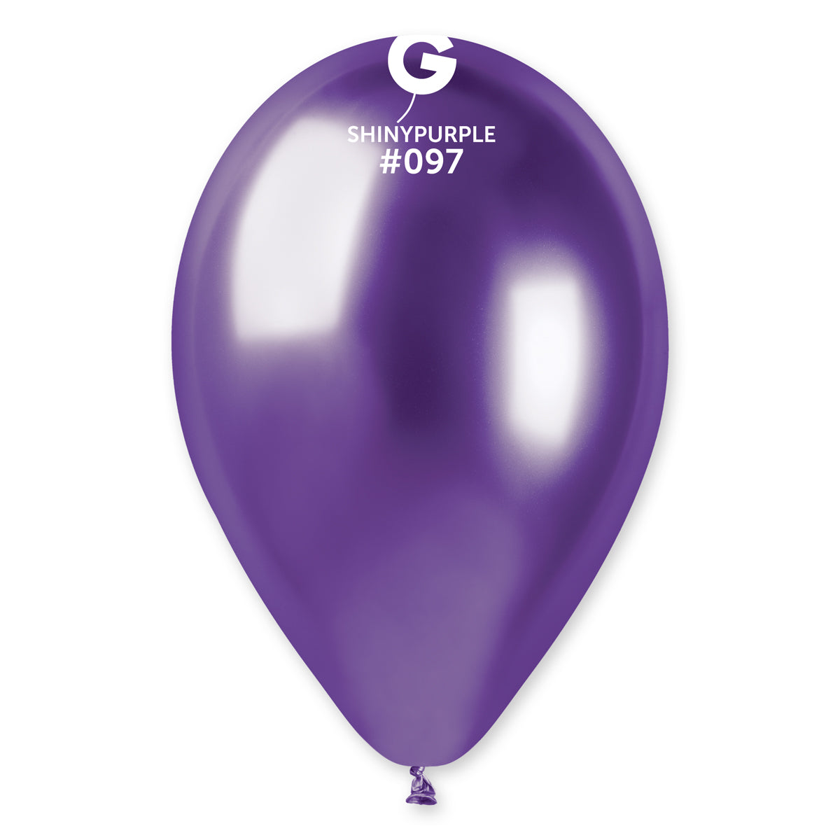 Globo 13" GB120 Púrpura Brillante "Shiny Purple #097" 50pcs